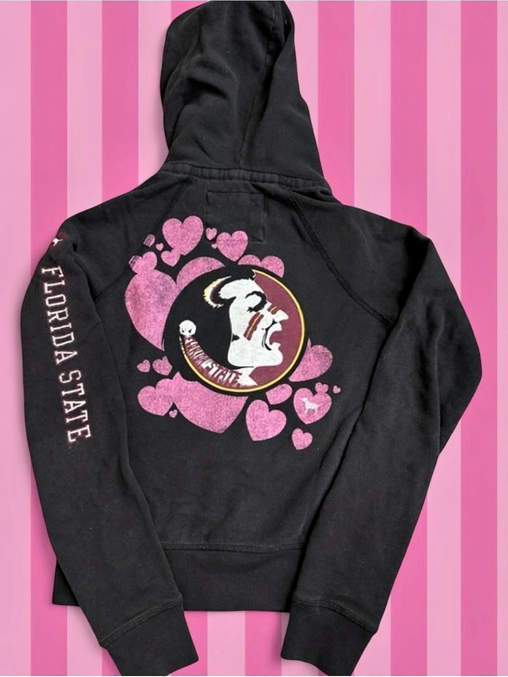 rare victoria’s secret pink florida state vintage y2k sweater